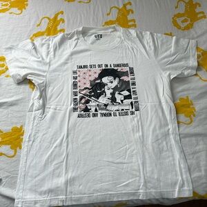 Limited edition Uniqlo x demon slayer collab shirt